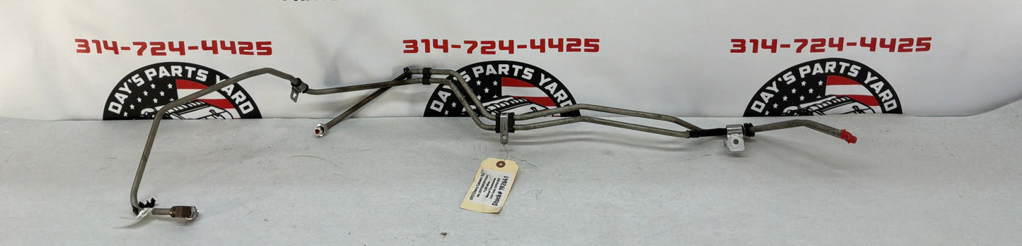 2013 Chevy Camaro 1LE Transmission Oil Fluid Cooler Pipe Line Hose Tube OEM