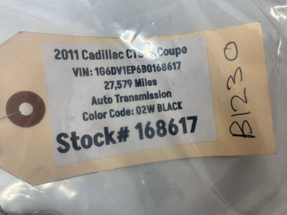 2011 Cadillac CTS-V Coupe LH Driver Exterior Out Side Door Mirror OEM