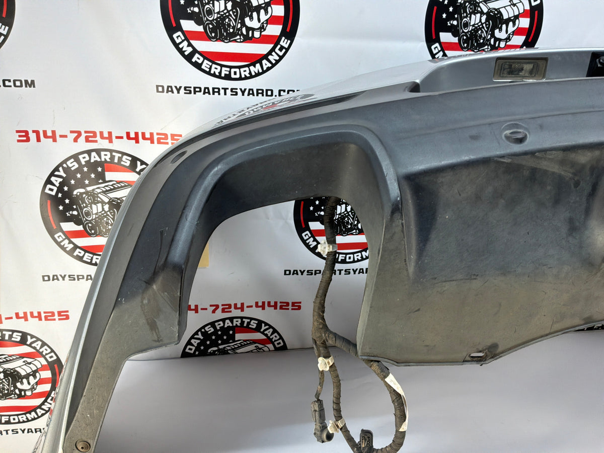 2014 Chevy SS Sedan Rear Bumper Cover Silver OEM