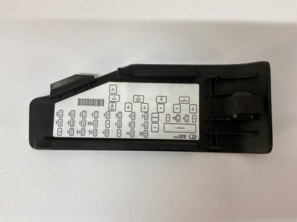 2011 Chevy Caprice PPV Interior Kick Panel Fuse Box Cover Panel Door Trim OEM