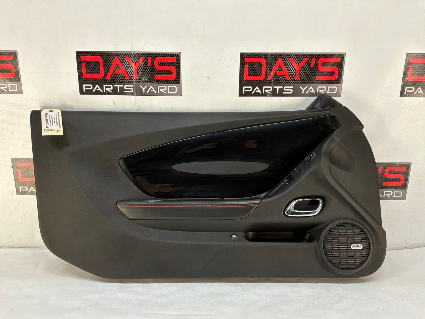 2014 Chevy Camaro ZL1 LH Driver Carbon Flash Front Interior Door Panel Trim OEM