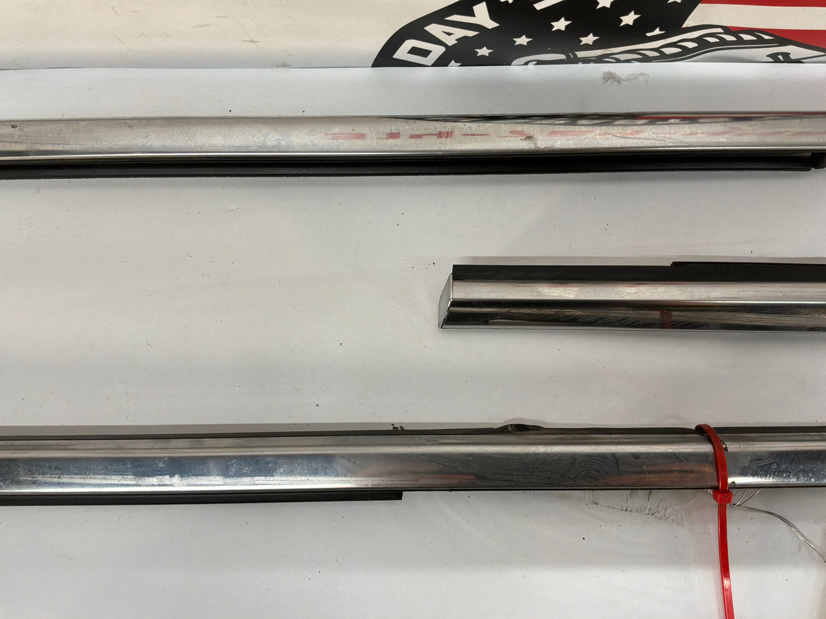 2009 Cadillac CTS-V Front & Rear Door Window Belt Molding Trim OEM