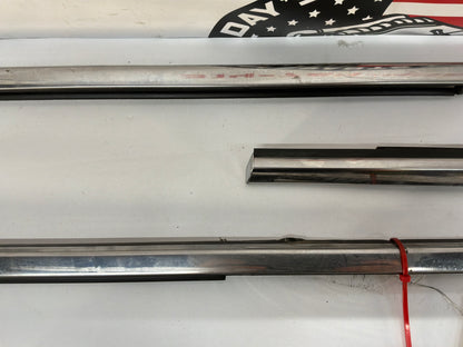 2009 Cadillac CTS-V Front & Rear Door Window Belt Molding Trim OEM