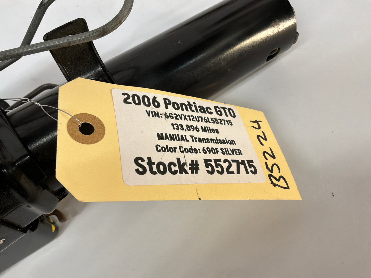 2006 Pontiac GTO Steering Column Shaft w/ Key OEM