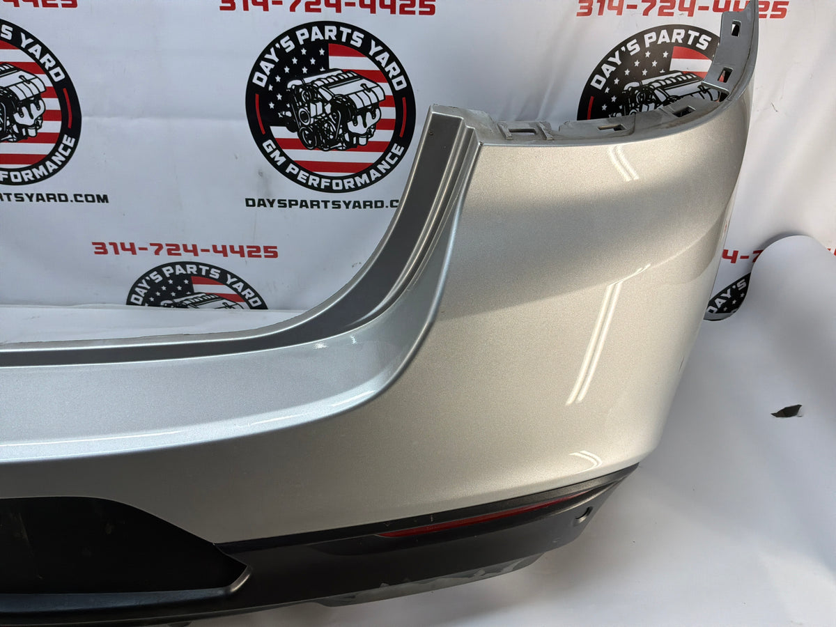 2014 Chevy SS Sedan Complete Rear Bumper Cover Panel Silver OEM
