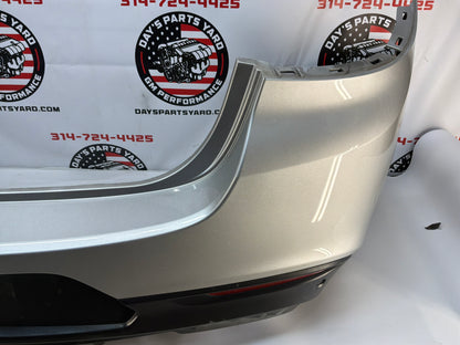 2014 Chevy SS Sedan Complete Rear Bumper Cover Panel Silver OEM