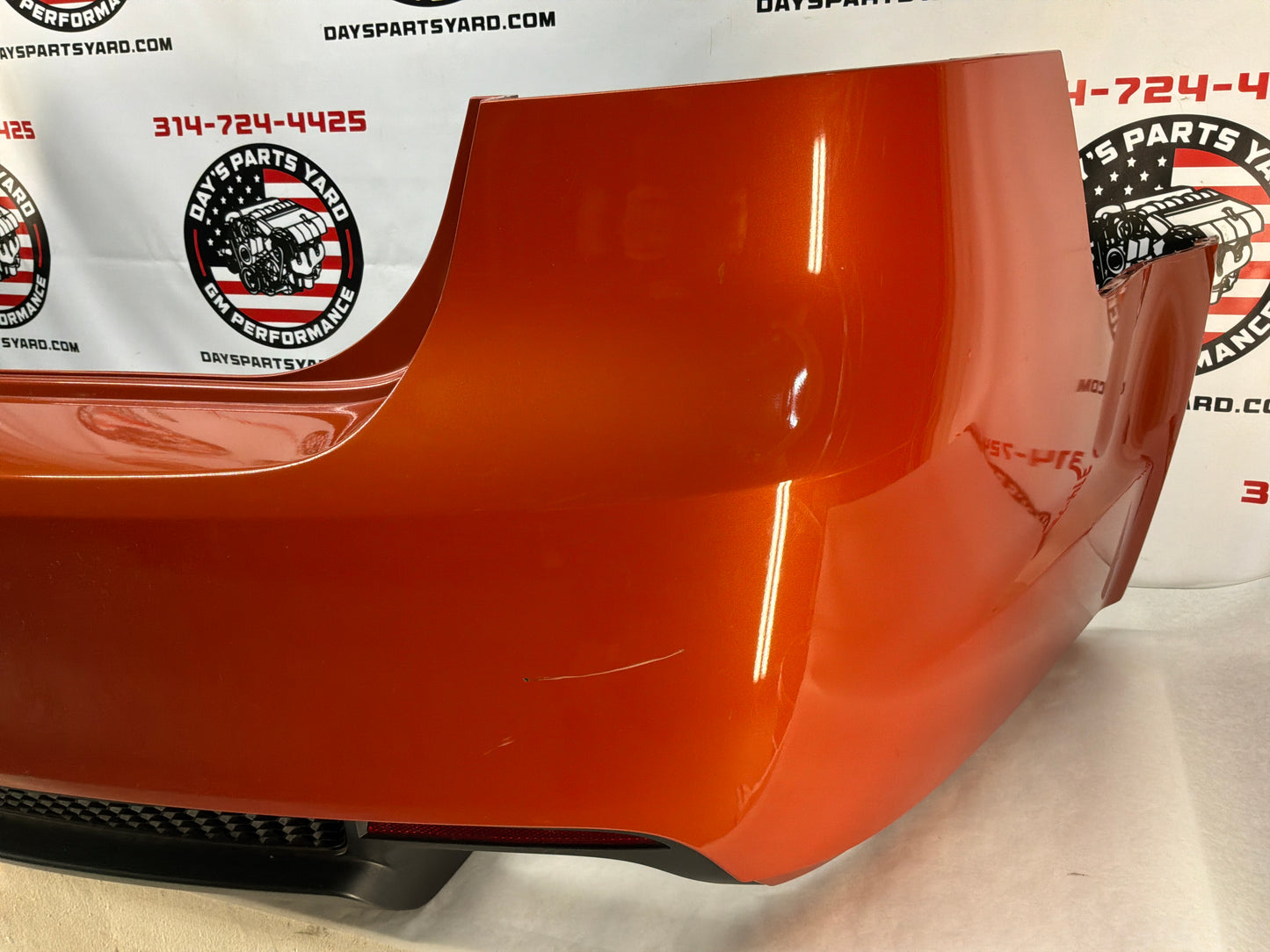 2008 Pontiac G8  Rear Bumper Cover Fascia OEM Orange