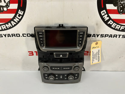 2011 Chevy Caprice PPV Radio Stereo HVAC Temperature Control Panel Unit OEM
