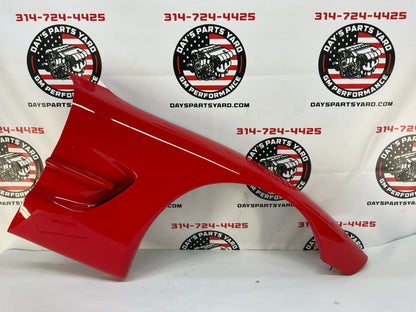 2002 Chevy C5 Corvette Convertible RH Passenger Front Fender Red OEM