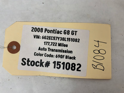 2008 Pontiac G8 GT RH & LH Silver Dash Applique Trim Molding Inserts Panels OEM