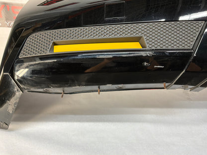 2011 Cadillac CTS-V Coupe Complete Rear Bumper Black OEM
