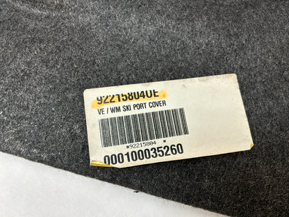 2008 Pontiac G8 Base Ski Port Felt Cover OEM