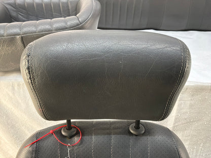 1999 Pontiac Trans Am WS6 Fronts and Rears Gray Leather Seats OEM