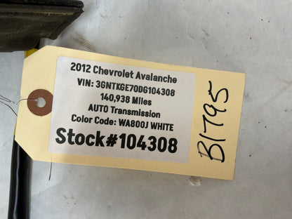 2012 Chevy Avalanche LH Driver Exterior Out Side Mirror OEM