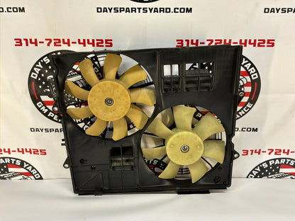 2009 Cadillac CTS-V Radiator Dual Electric Coolant Cooling Fans OEM
