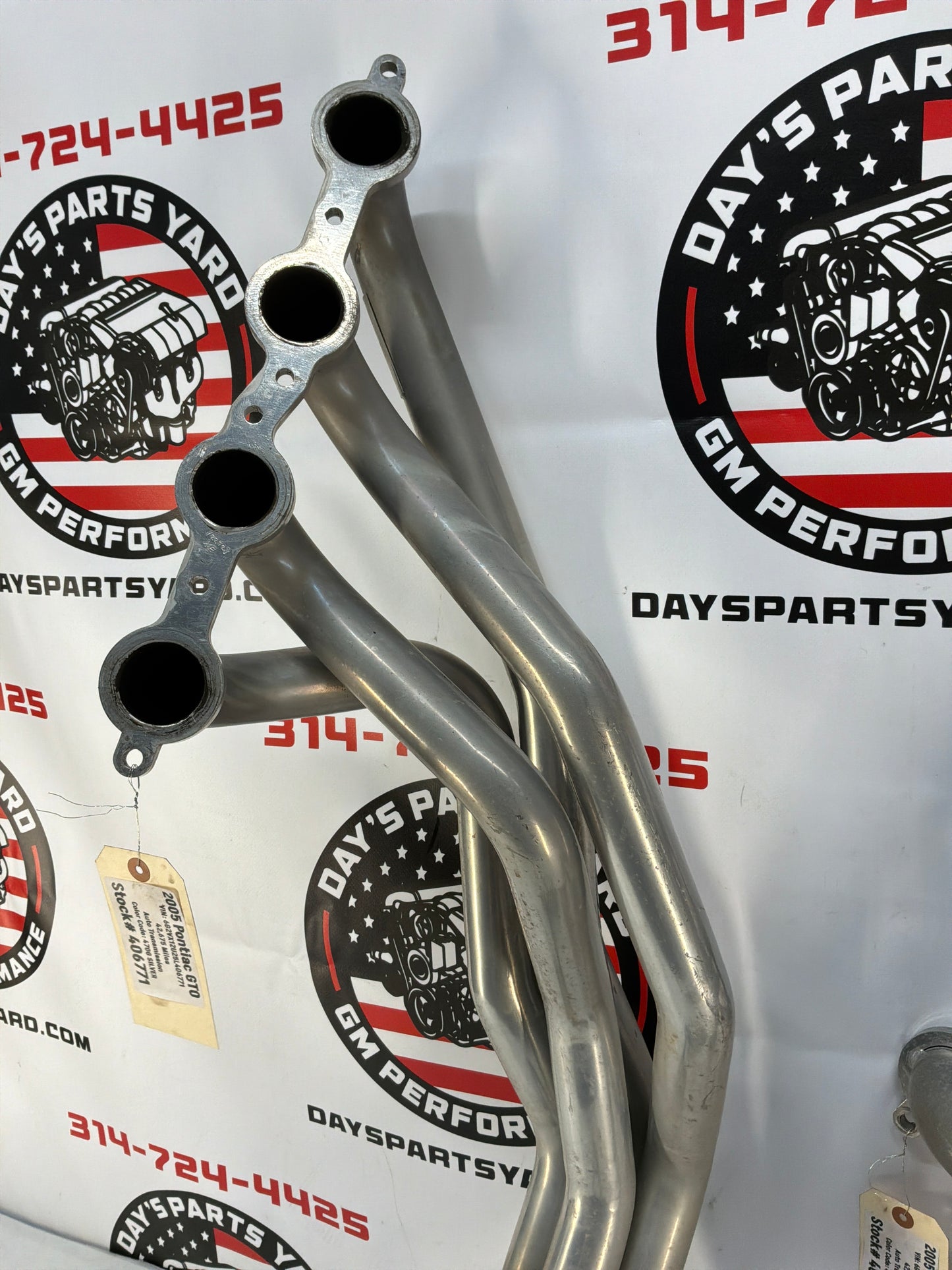2005 Pontiac GTO Kooks Long Tube Exhaust Headers DAMAGED