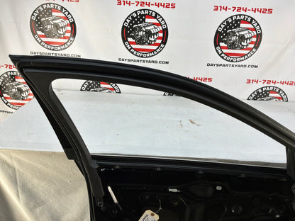 2016 Cadillac CTS-V LH Driver Front Exterior Door Black OEM