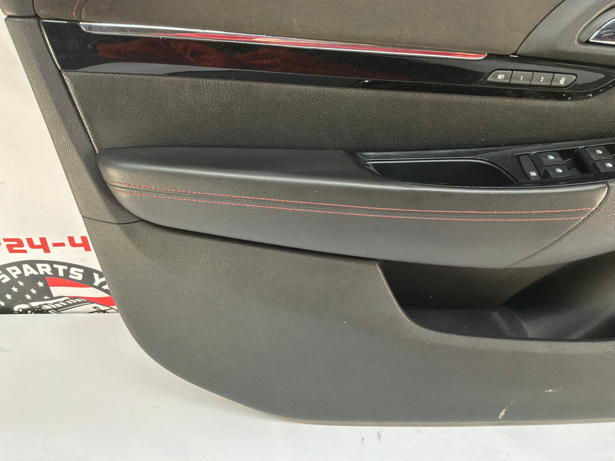 2016 Chevy SS Sedan LH Driver Front Interior Door Panel Trim OEM