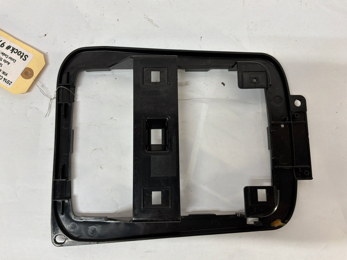 2014 Chevy Caprice PPV Over Head Console Dome Light Frame Bracket Brace Bezel OEM