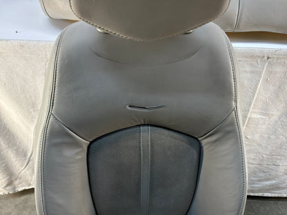 2009 Cadillac CTS-V Seats Fronts and Rears Leather and Suede OEM Titanium
