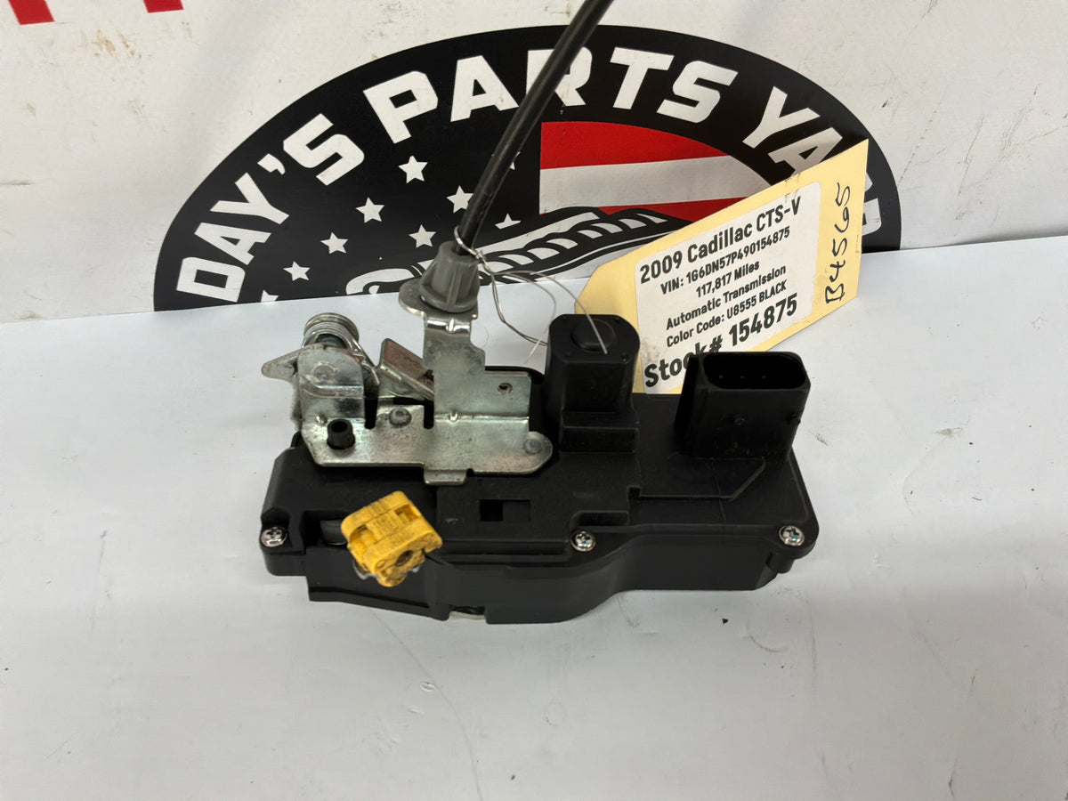 2009 Cadillac CTS-V LH Driver Front Door Lock Actuator OEM