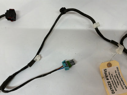 2013 Chevy Caprice PPV LH Driver Rear Door Wire Wiring Harness OEM