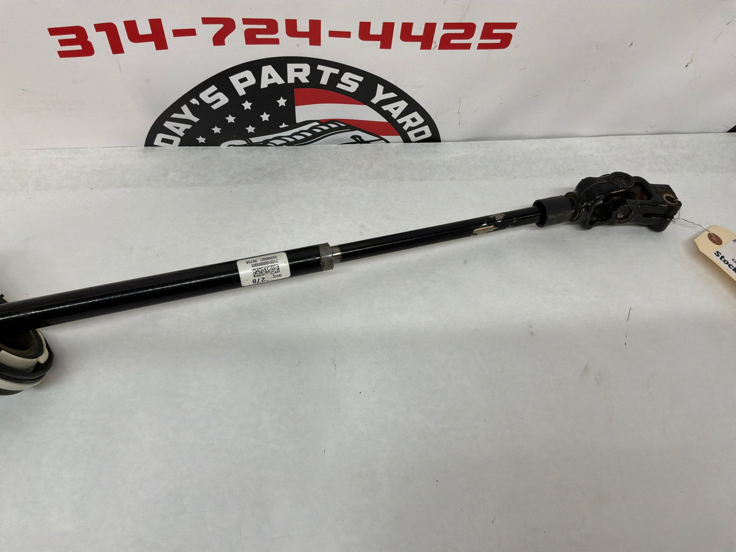 2017 Chevy SS Sedan Steering Column Prop Shaft OEM