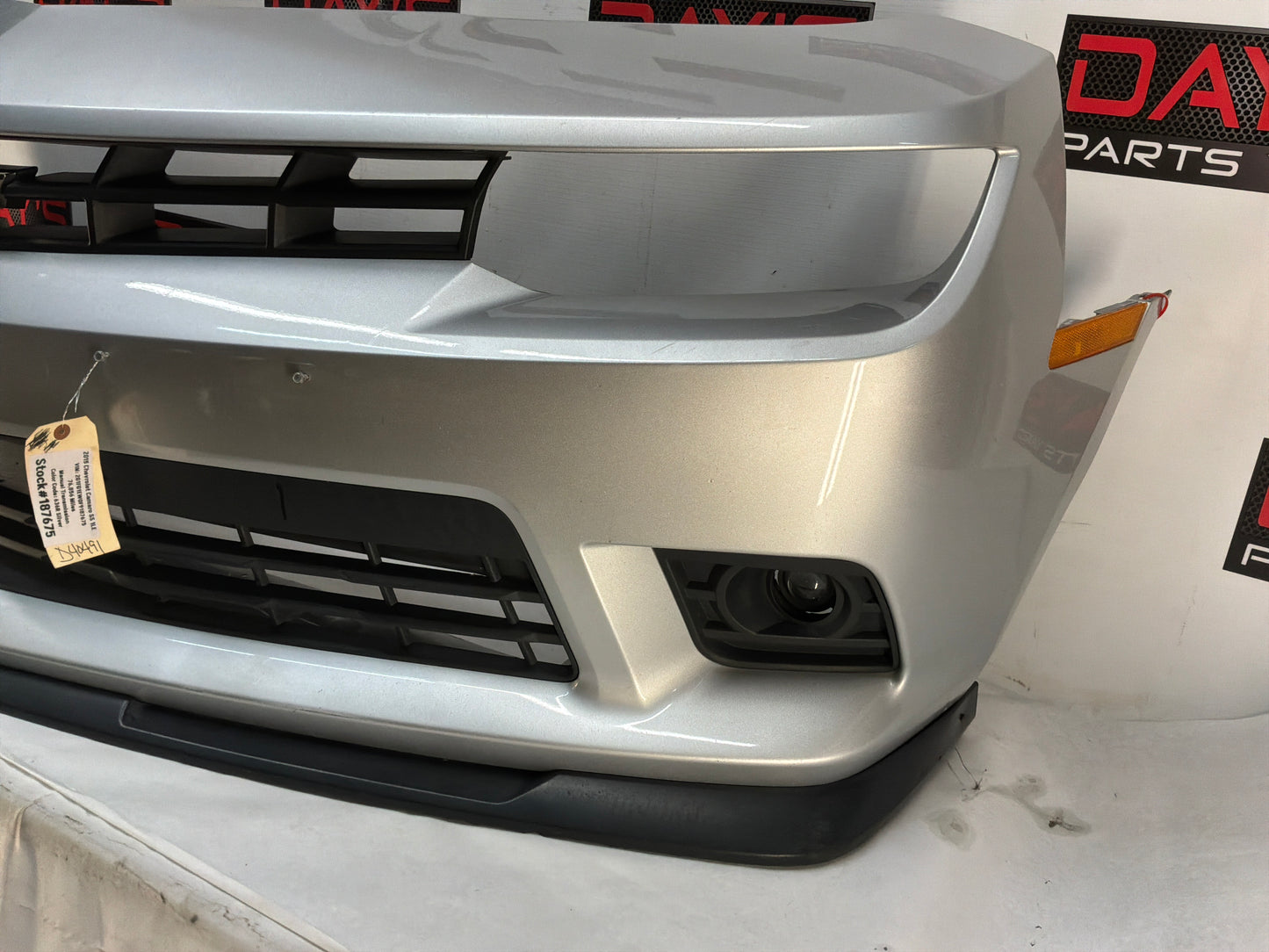 2015 Chevrolet Camaro SS 1LE Front Bumper Cover Fascia Assembly Silver OEM
