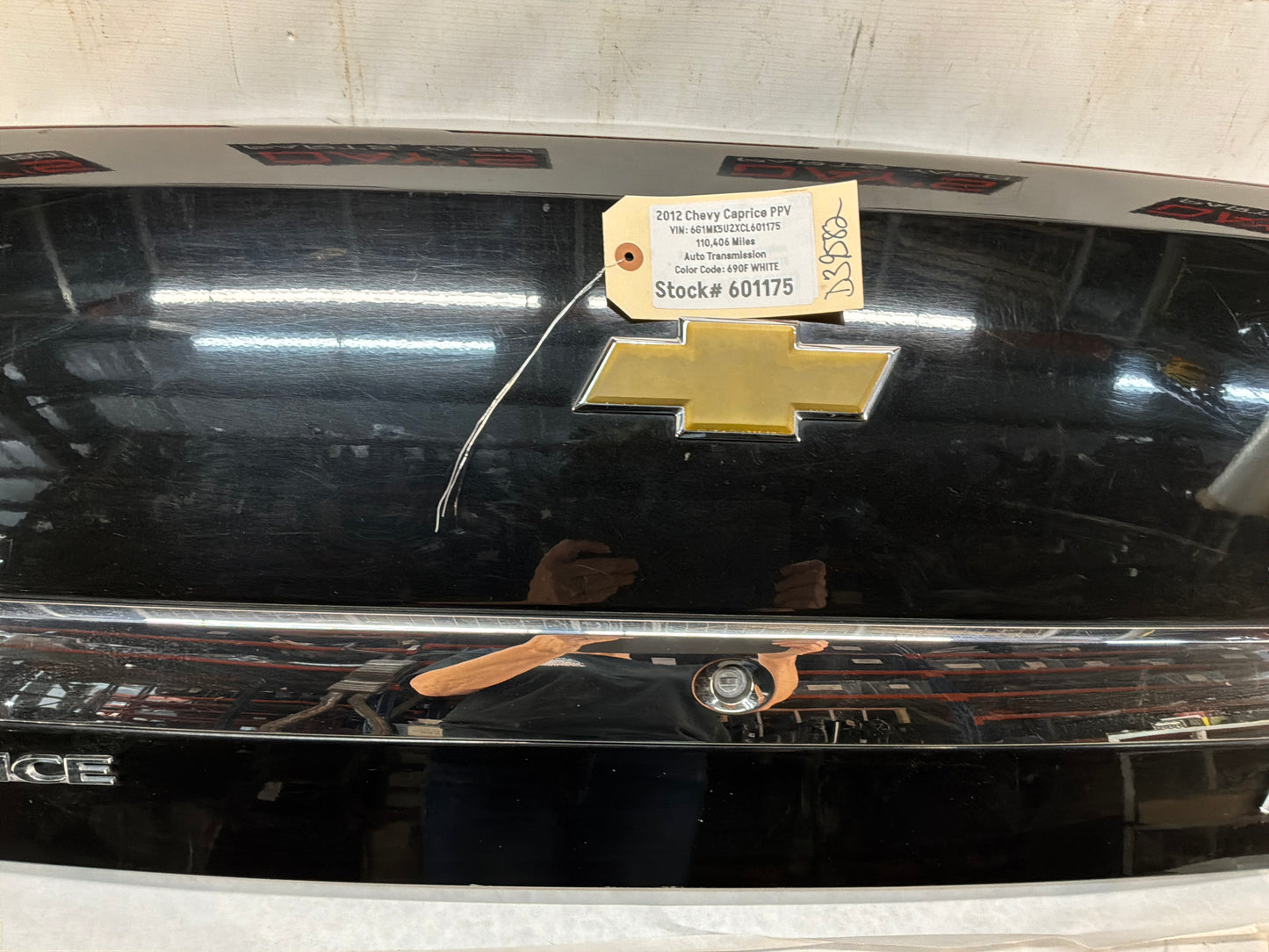 Trunk deck lid - Day's Parts Yard