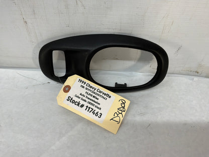 1999 Chevy C5 Corvette LH Driver Inner Interior Door Handle Trim Bezel Frame OEM - Day's Parts Yard