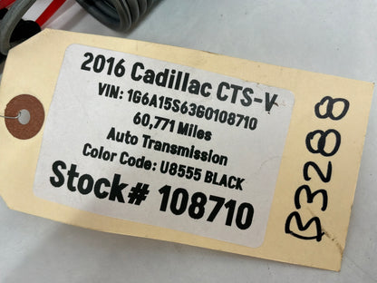 2016 Cadillac CTS-V RH & LH Trunk Compartment Lid Hinge Cover OEM