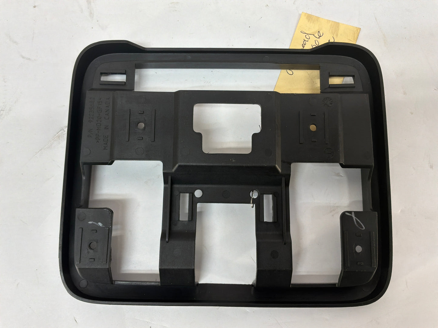 2013 Chevy Camaro ZL1 Overhead Console Dome Light Frame Retainer Plate OEM