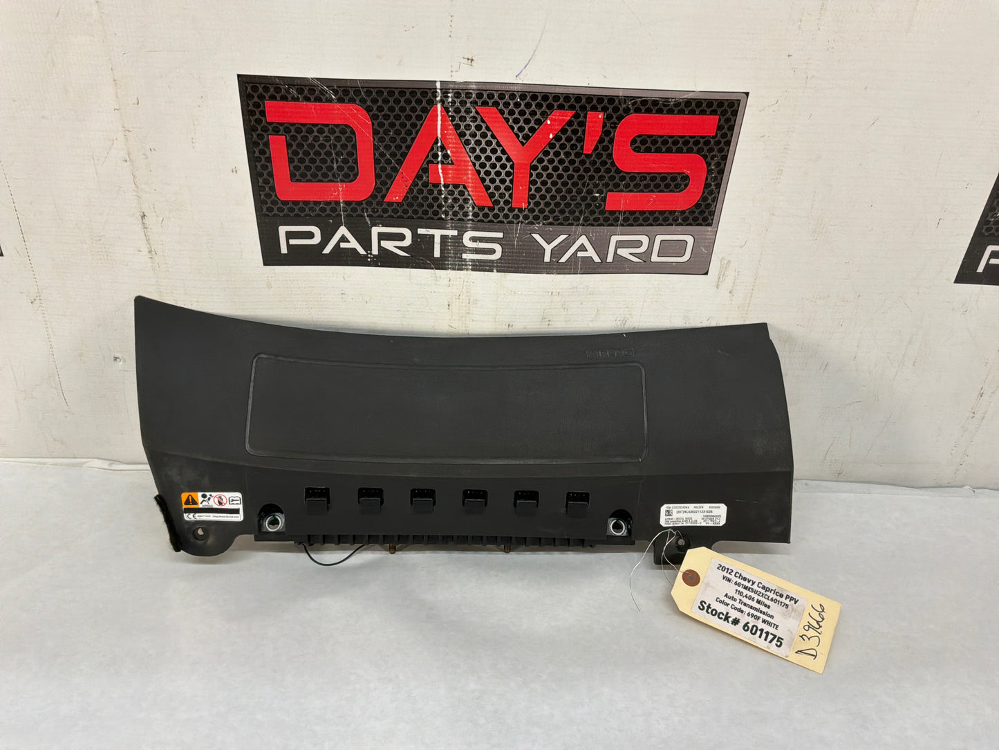 Airbag - Day's Parts Yard