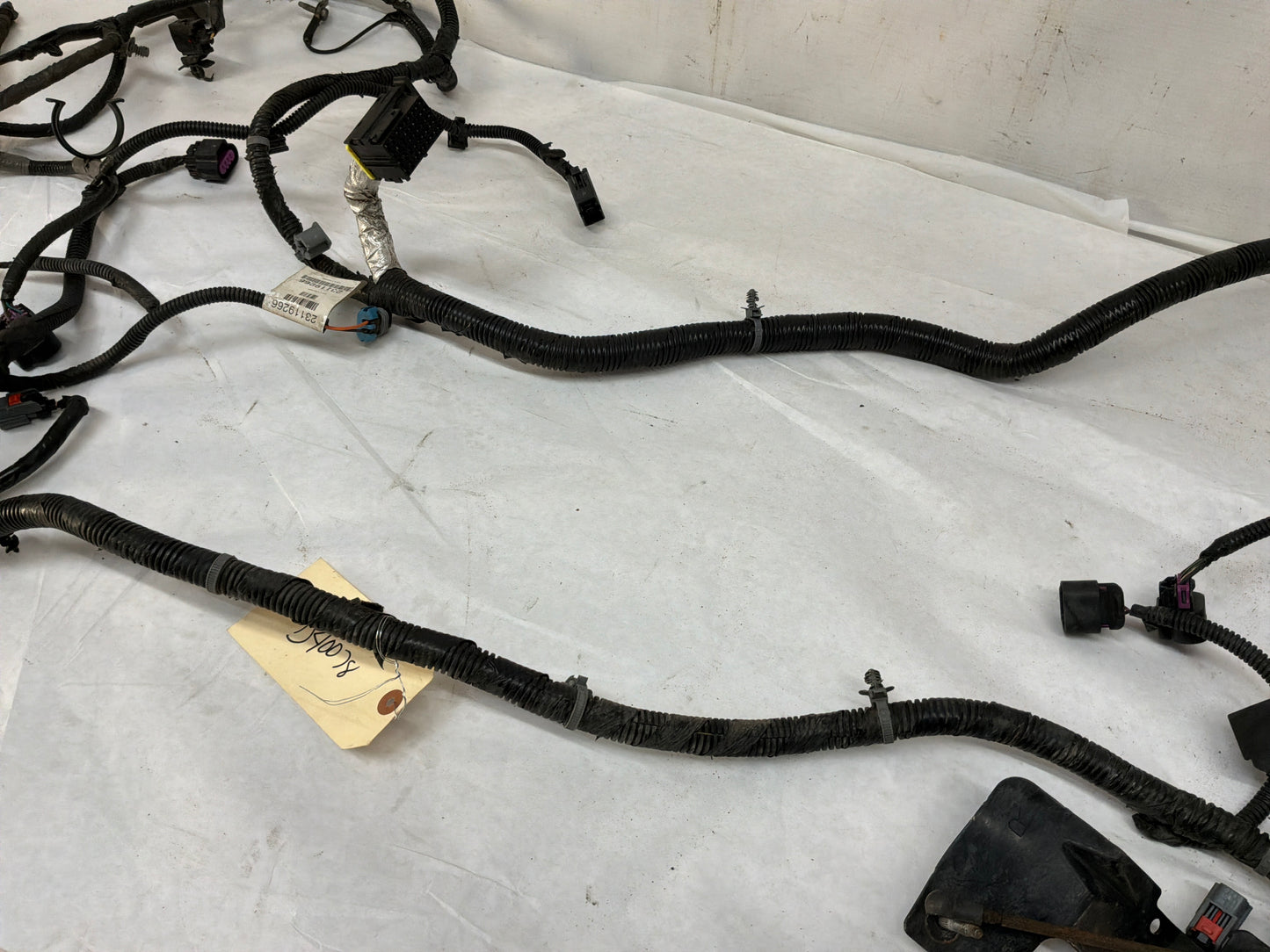 2014 Chevy Camaro ZL1 Engine Bay Head Lamp Light Firewall Wire Wiring Harness OEM