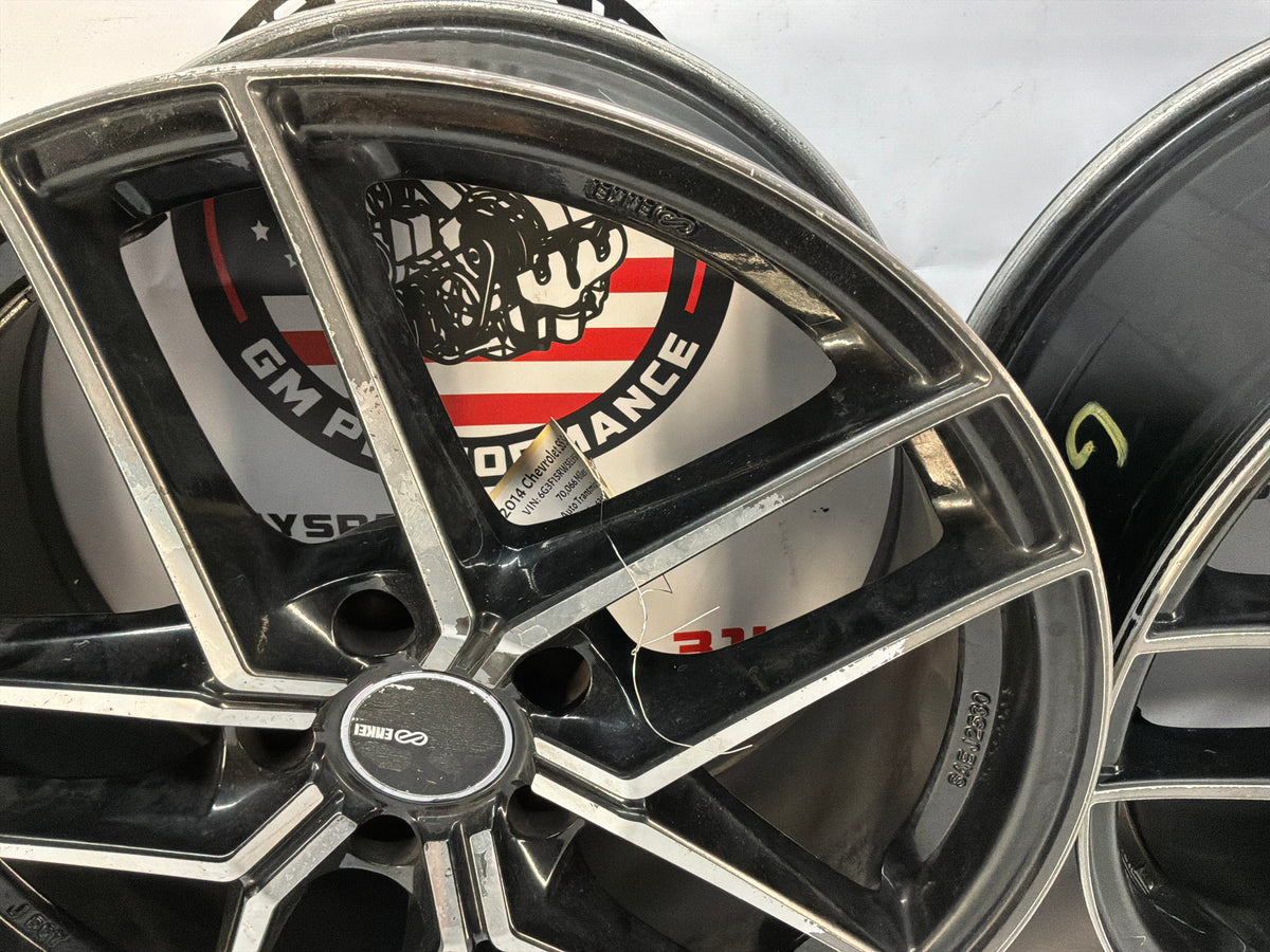 2014 Chevy SS Sedan Enkei RPF1 Wheels Rims 19x8 19x9