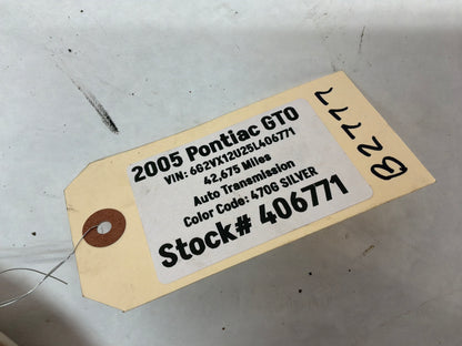 2005 Pontiac GTO RH & LH Front Door Speakers OEM