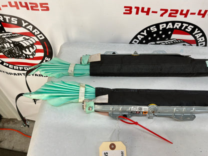 2014 Chevrolet SS Sedan RH & LH Roof Side Rail Curtain Airbag Air Bag Set OEM