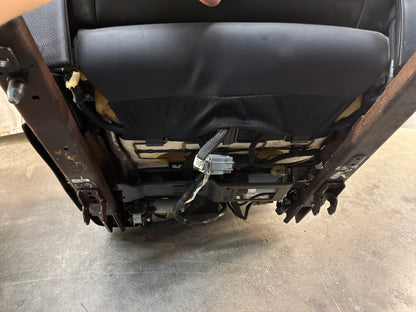 2015 Chevrolet SS Sedan Front and Rear Black Leather Seats OEM