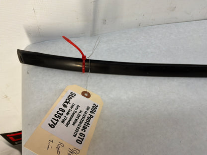 2006 Pontiac GTO RH Passenger Roof Panel Joint Finish Trim Molding OEM