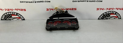 2006 Pontiac GTO Red Instrument Gauge Cluster Speedometer OEM