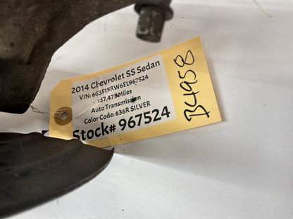2014 Chevy SS Sedan LH Driver Front Spindle Hub Knuckle Wheel Bearing Assembly OEM