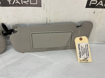 2016 Chevy SS Sedan RH & LH Sunvisors Sun Visors w/ Clips OEM