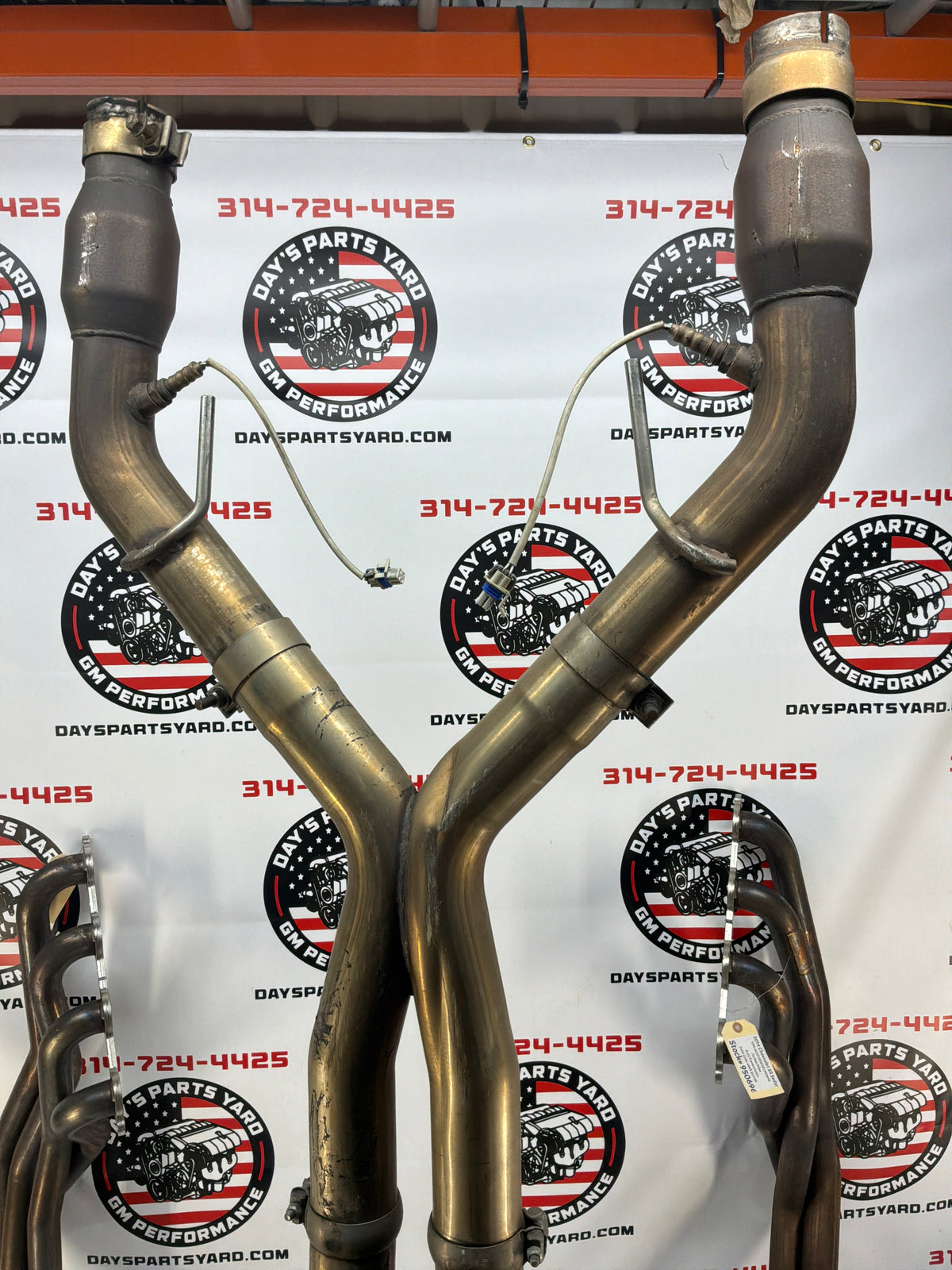 2014 Chevy SS Sedan American Racing Long Tube Exhaust Headers w/ Catted X Pipe