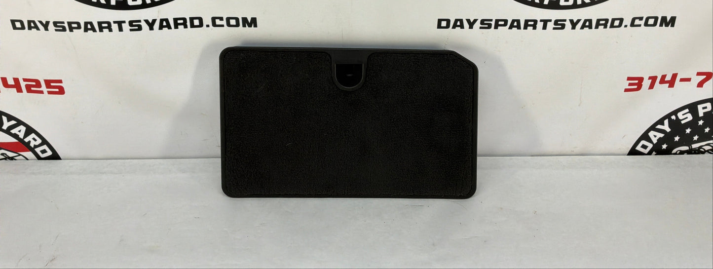 2007 C6 Corvette Convertible LH Driver Trunk Cargo Storage Cover Lid Door Panel OEM