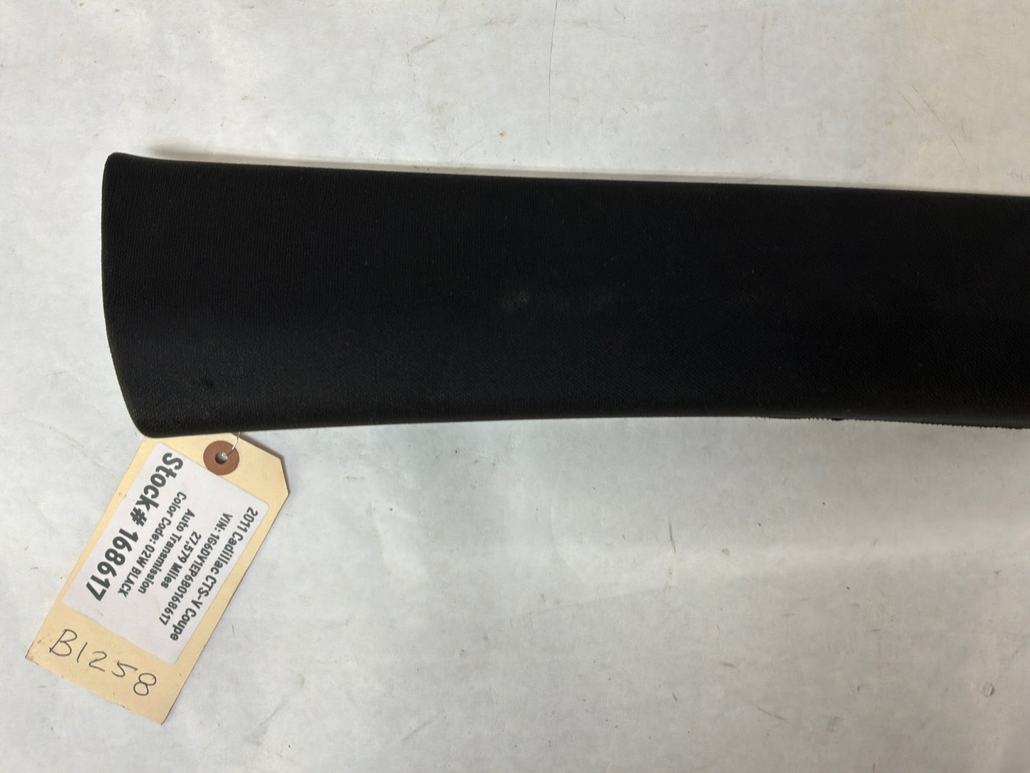 2011 Cadillac CTS-V Coupe LH Driver Windshield A Pillar Interior Trim OEM