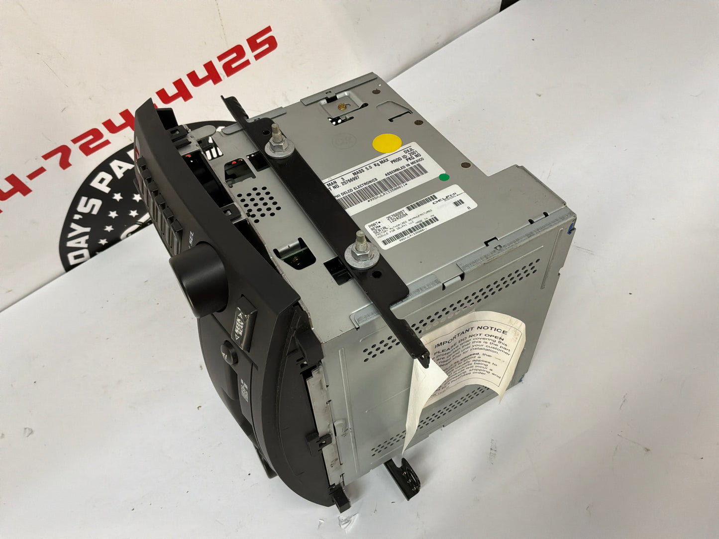 2006 Cadillac CTS-V Radio Receiver Head Unit Navigation Assembly Display