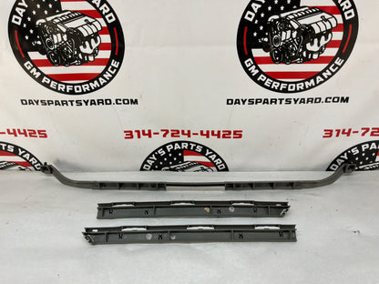 2005 Pontiac GTO RH & LH Rear Bumper Brackets Guides Supports OEM