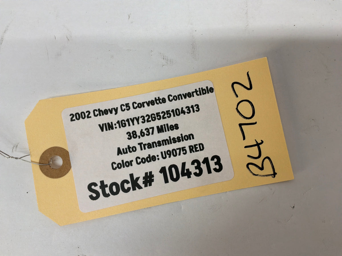 2002 Chevy C5 Corvette Convertible 12 Disc CD Changer Player OEM