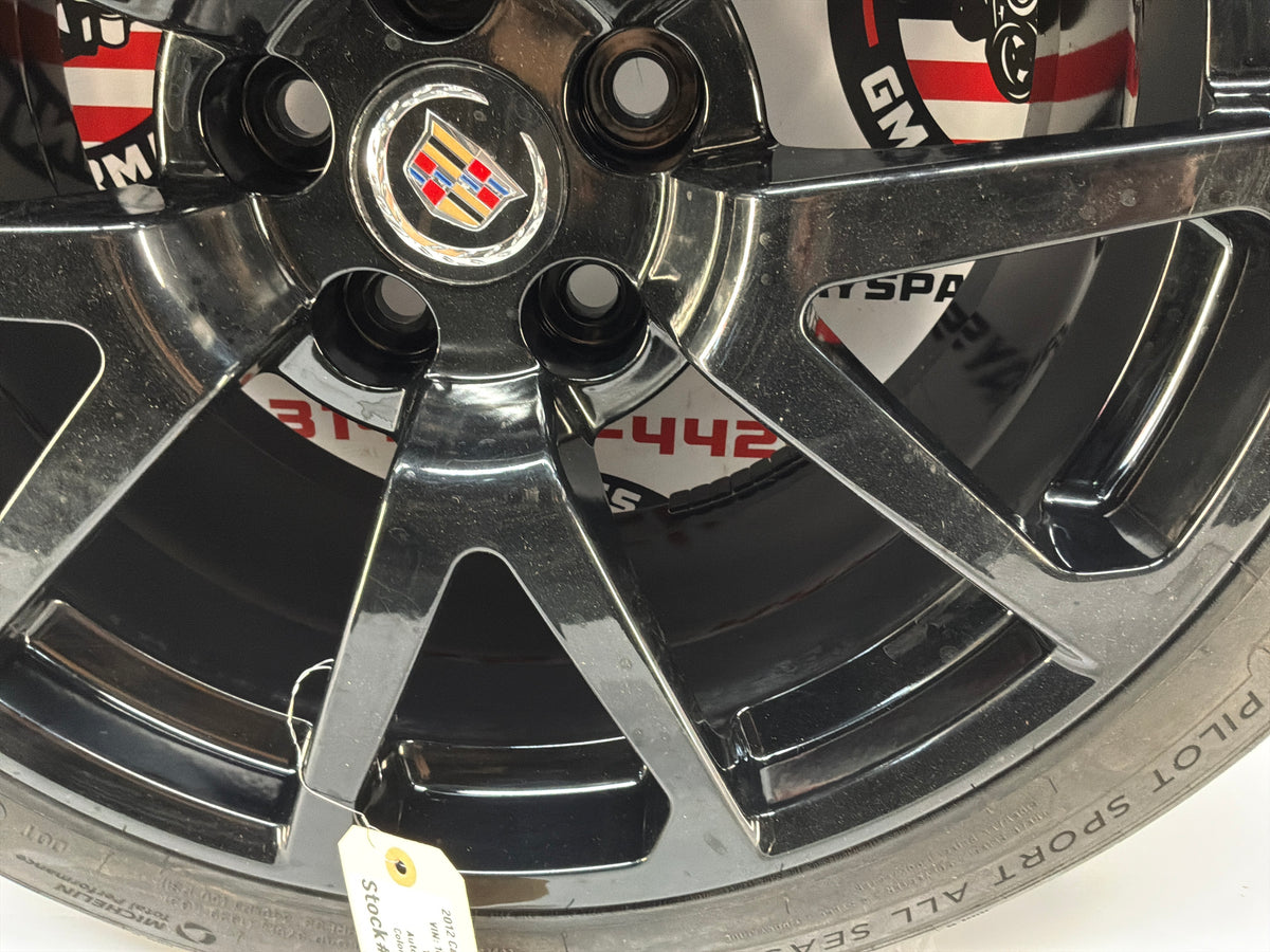 2012 Cadillac CTS-V 19x10.5 Factory OEM Rear Wheel Rim & Tire
