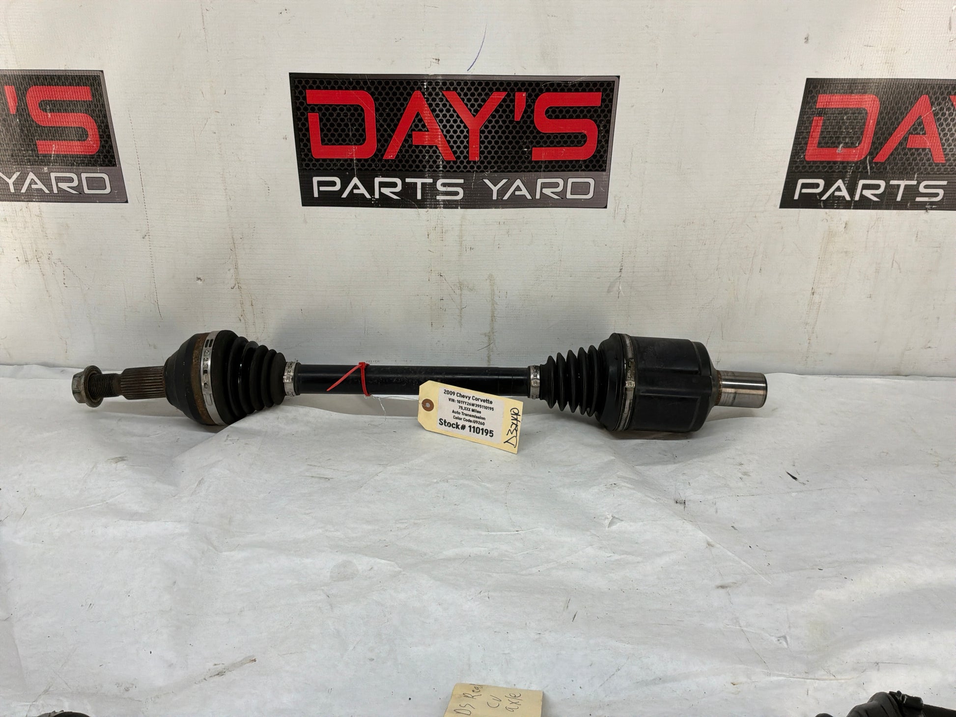 Axle - Day's Parts Yard